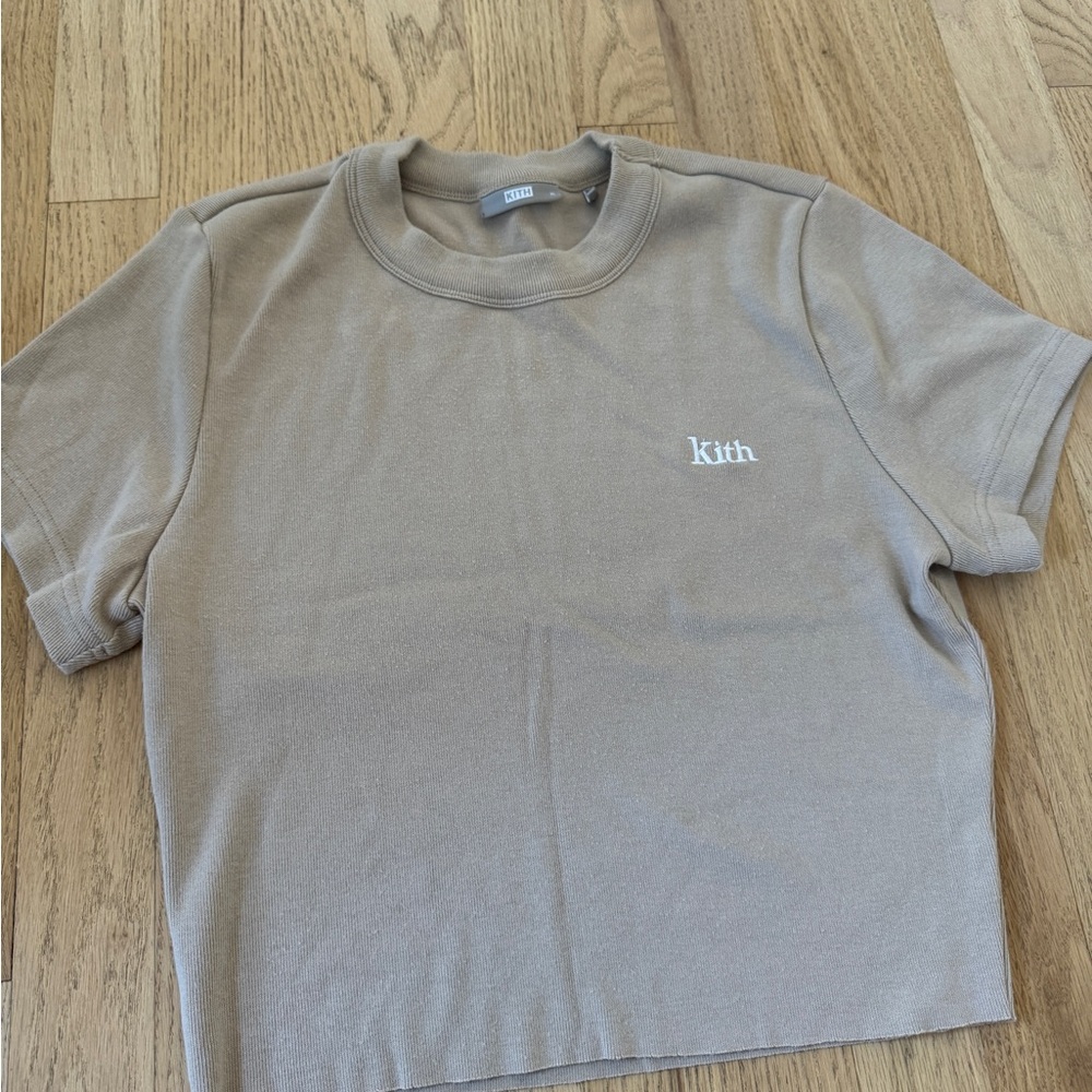 Kith Kids Beige Short Sleeve Tee